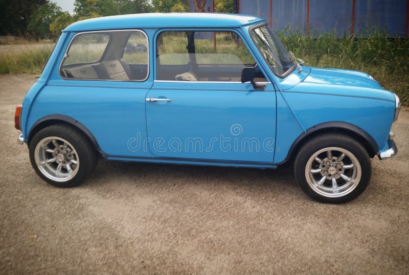 Old style mini cooper stock image. Image of volkswagen - 184913149