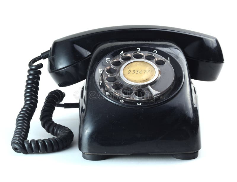 Vintage Retro Old Telephone Stock Photo - Download Image Now