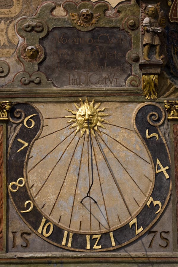 Old sundial