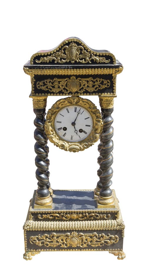 Old Table Watch with Rich Decorations Stock Photo Image of ready