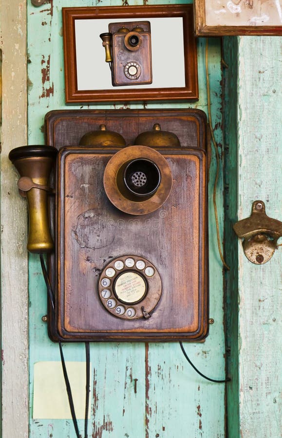 An old telephone vintage