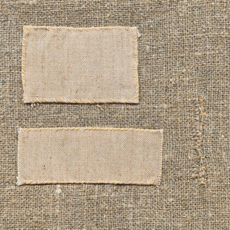 Old textile tag