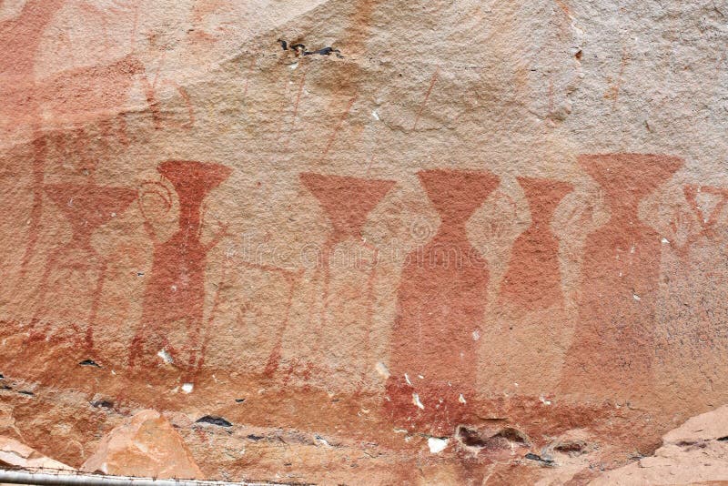 Old thai painting on stone wall royalty free stock photography