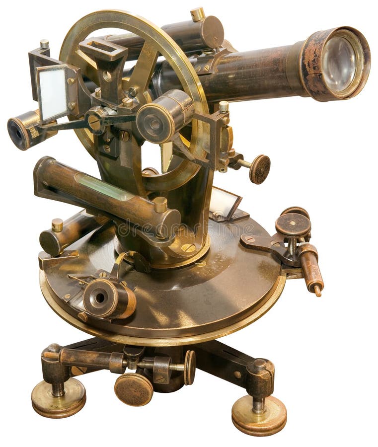 Old Theodolite Cutout