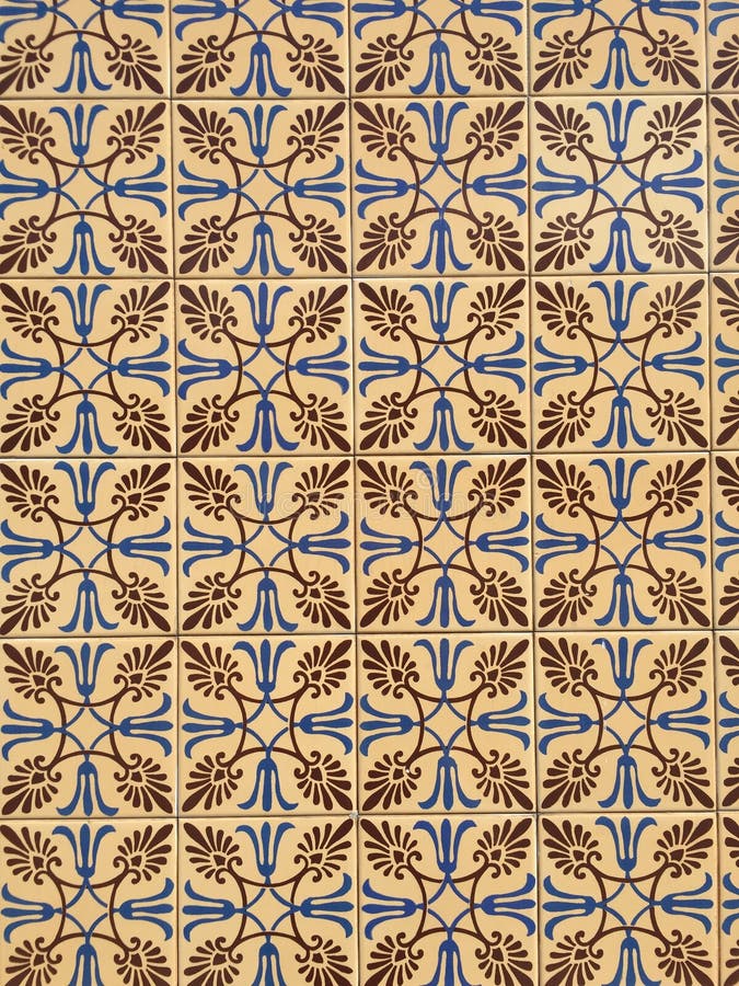 Old tiles stock photo. Image of texture, ceramic, wall - 75862118