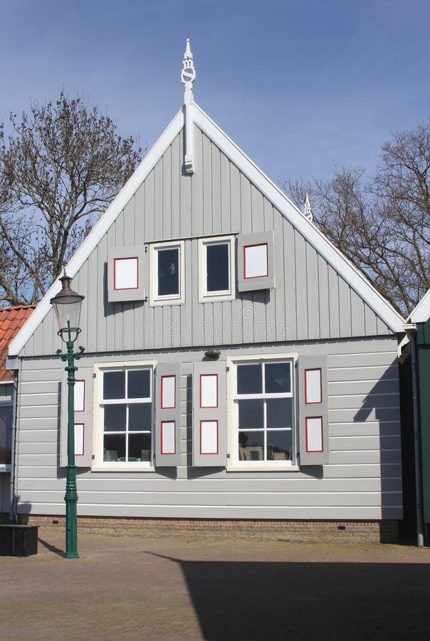 Old house Dutch style Schokland (Unesco), Netherlands