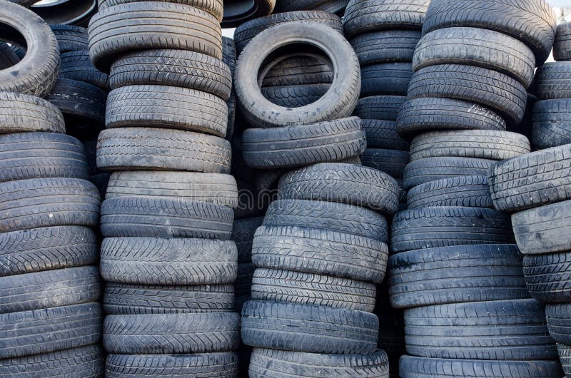 Old tire stack stock image. Image of ecology, round, wheels 48902995