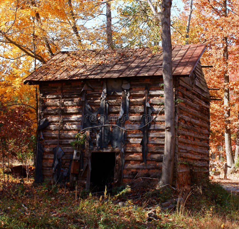 Old Tobacco Barn stock photo. Image of farming, trees 7161880