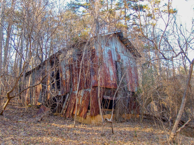 Old Tobacco Barn at Hanging Rock State Park