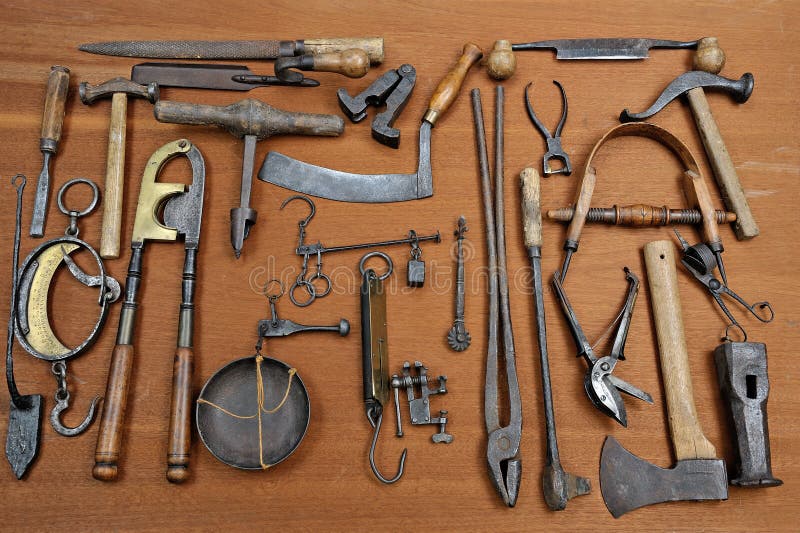 Old West Mountain Man Tools Stock Image Image of 1800, green 25581055
