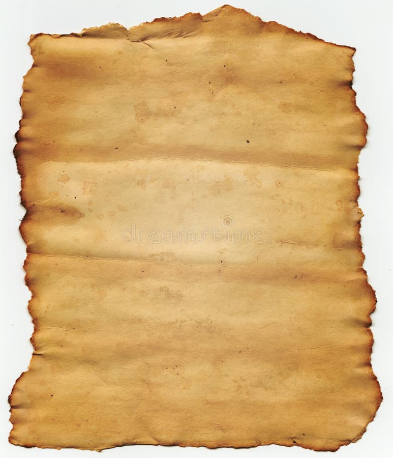 Old torn paper royalty free stock photography