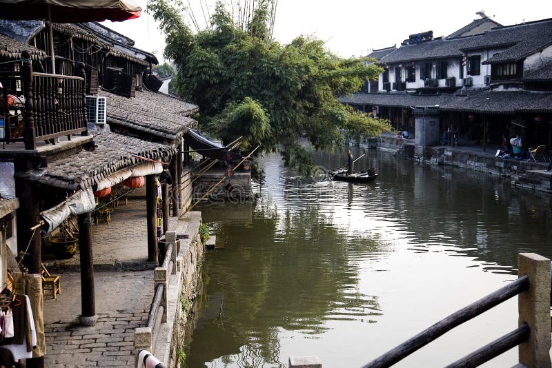 Old town of China stock images
