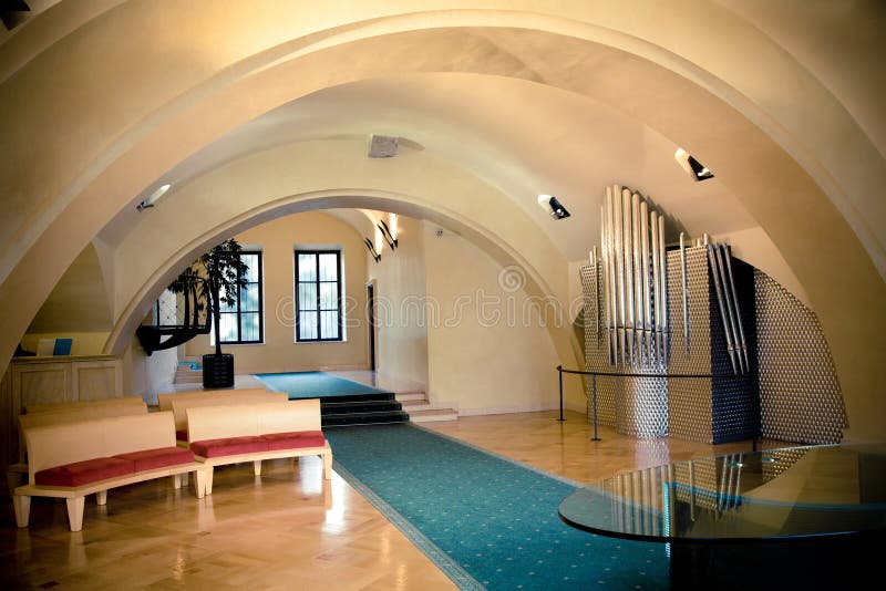 Old Town city hall, Prague, Czech Republic stock photography