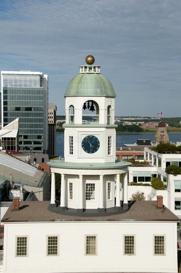Old Town Clock Halifax Nova Scotia Stock Image Image of clock