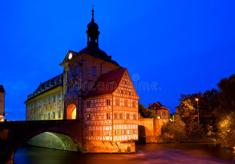 Old Town Hall in Bamberg, Germany royalty free stock photo Old Town Hall in Bamberg, Germany royalty free stock photo