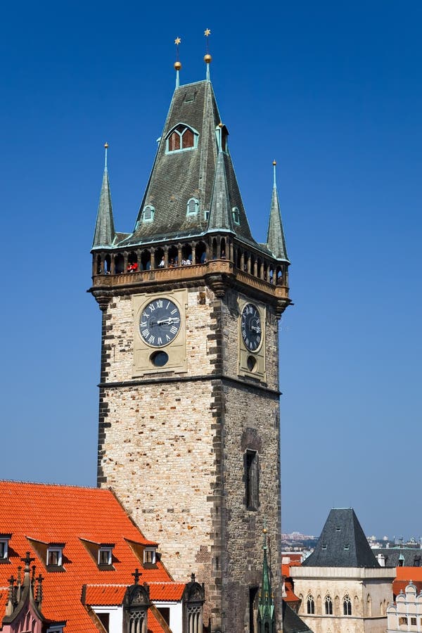Old town hall, Prague stock photo. Image of republic 10519828