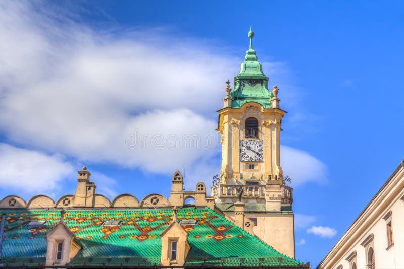 Old town hall tower Bratislava