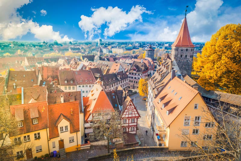 Old town of Nuremberg, Germany