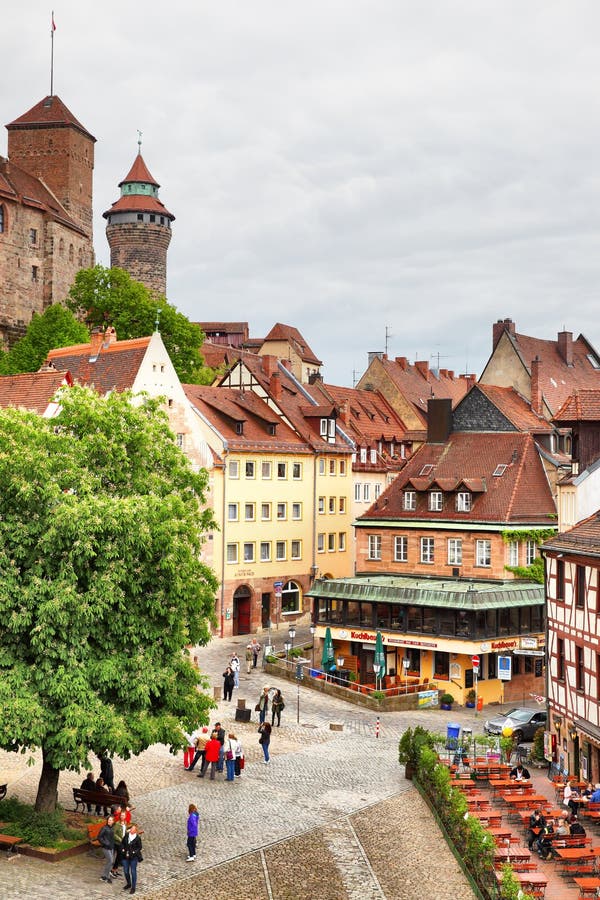 Old Town in Nuremberg editorial photo. Image of germany - 78335871