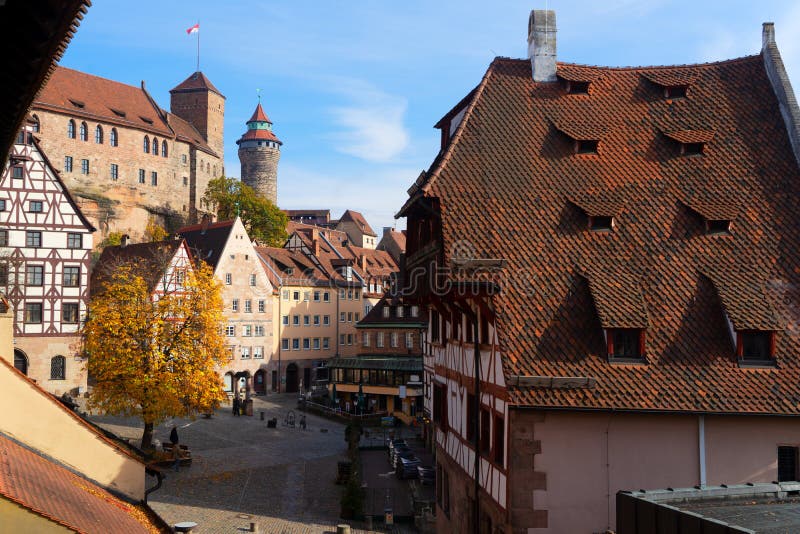 Old town of Nuremberg, Germany