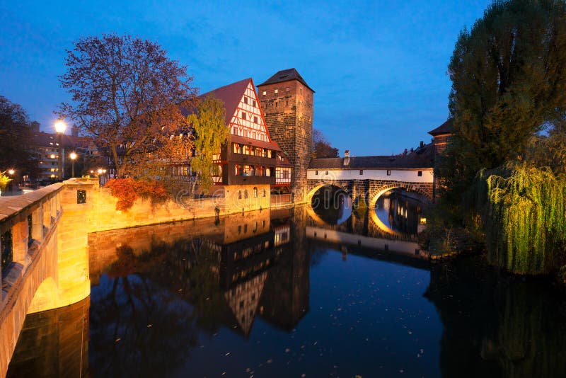 Old town of Nuremberg, Germany