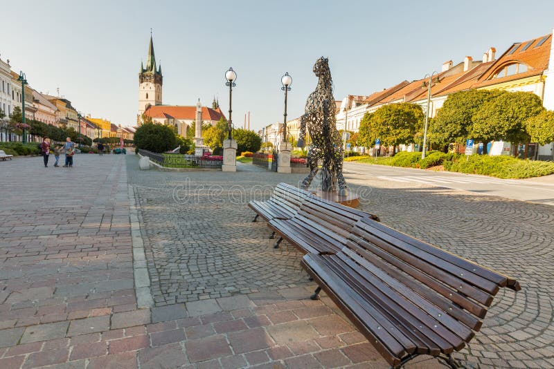 Old Town In Presov Slovakia Editorial Photography Image Of
