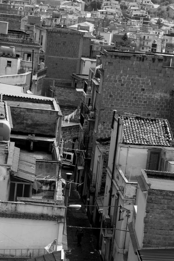 Old town in Sicily