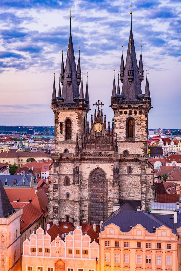 Old Town Square in Prague, Czech Republic