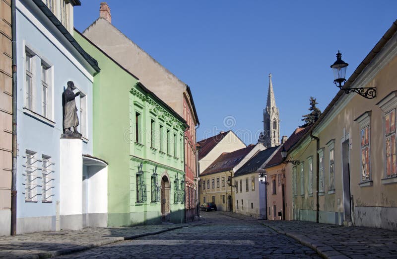 The old town street, Bratislava, Slovakia