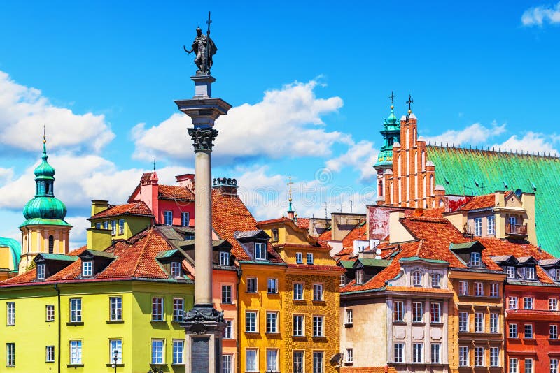 Old Town in Warsaw, Poland