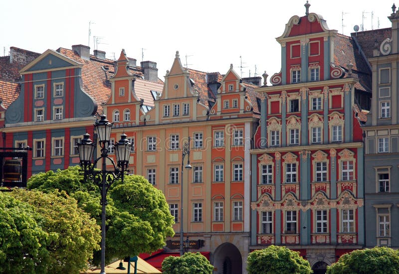 OLD TOWN IN WROCLAW royalty free stock images OLD TOWN IN WROCLAW royalty free stock images
