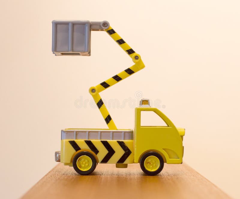 Old toy emergency truck