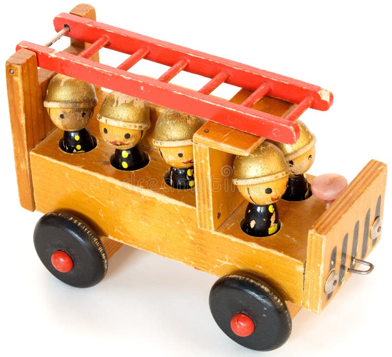 Old toy fire-engine