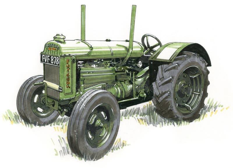 Green tractor illustration, John Deere Tractor, Tractor, car, agriculture,  vehicle png