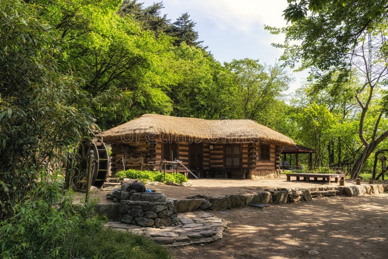 Old traditional Korean house