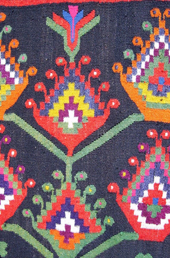 Old traditional ornamental carpet close-up view stock photo Old traditional ornamental carpet close-up view stock photo