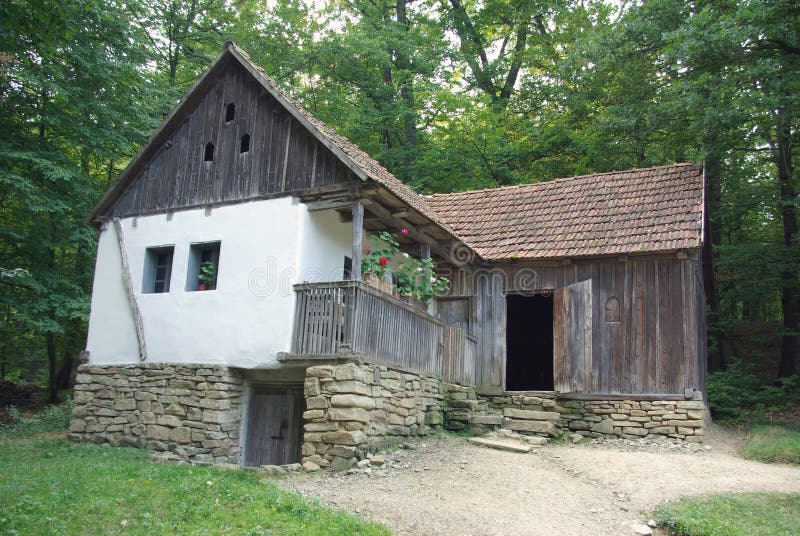 Old traditional village house