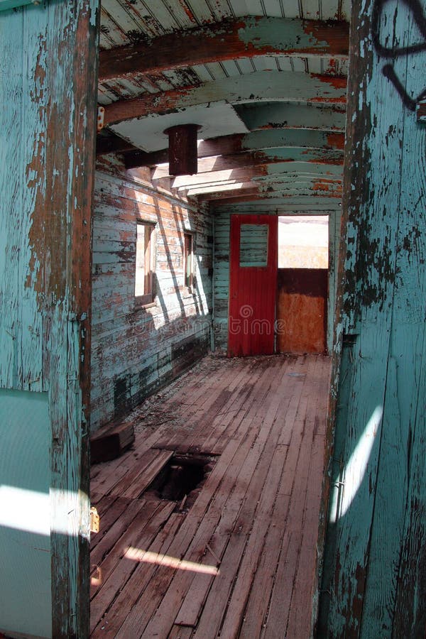 Old train car in ghost town stock photo Old train car in ghost town stock photo