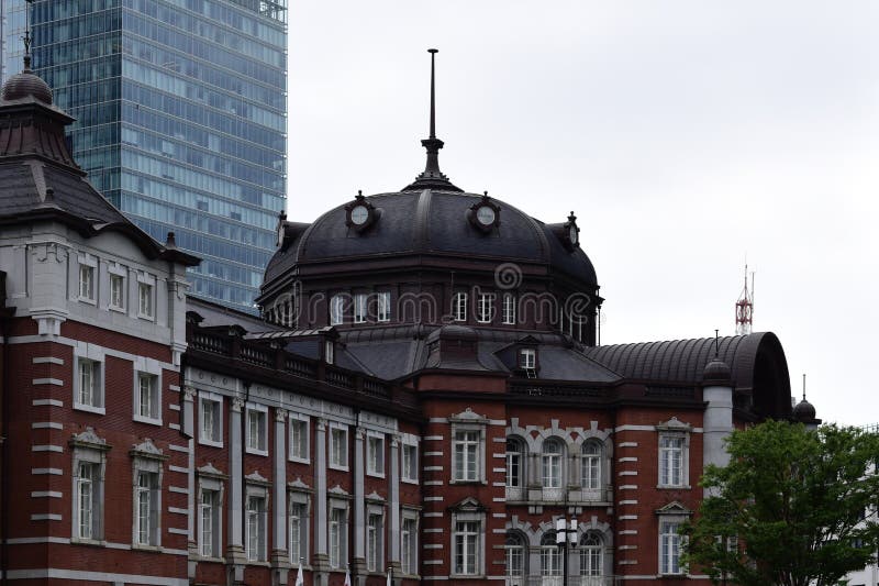 Old train station building stock image. Image of tokyo 167417743