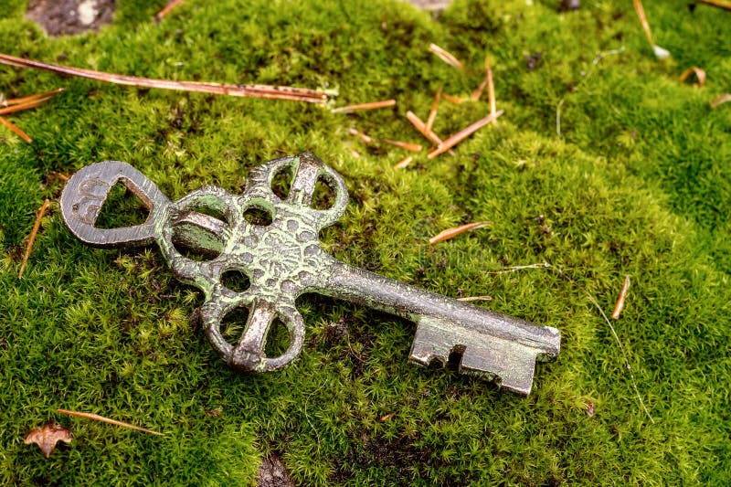 Treasure Key Lost at the Bottom of the Sea Stock Image Image of antique, mystery 104488973
