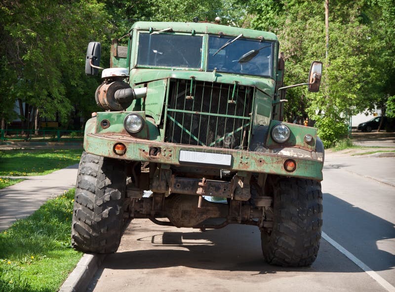 Old truck royalty free stock image