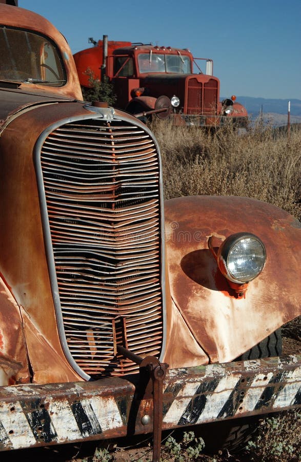 Old truck grills stock photo. Image of vintage, rust, truck - 8012354