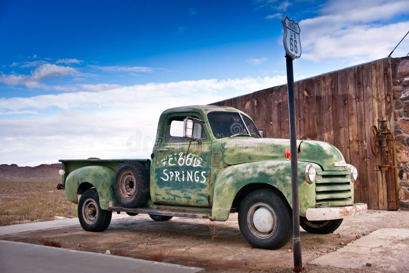 Old Truck on Route 66