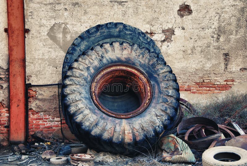 Old truck wheel stock photo. Image of transportation 24396066