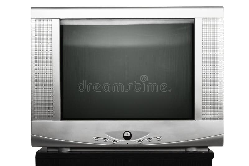 Old TV receiver stock image. Image of movie, monitor 19873795