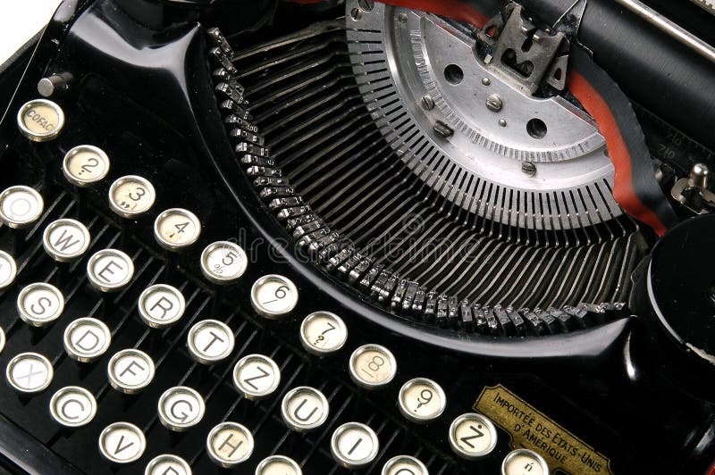 Old typewriter