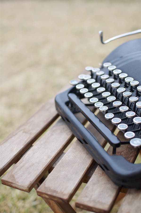 Antique Typewriter Striker stock image. Image of device 11573163