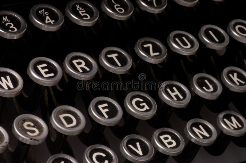 Old typewriter, deadline text