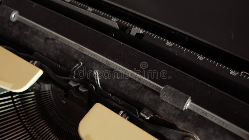 Old Typewriter with Paper on Background Stock Image - Image of typewriter,  writer: 111516793