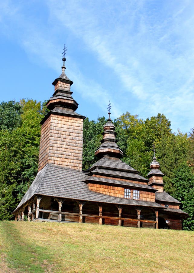 Old Ukrainian church